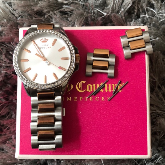 Juicy Couture silver/rose gold watch - Picture 4 of 8